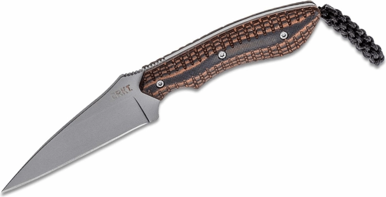 Πολυχρηστικό μαχαίρι τσέπης CRKT S.P.E.W. 7,6 cm, μαύρο‑πράσινο, G10, θήκη Kydex