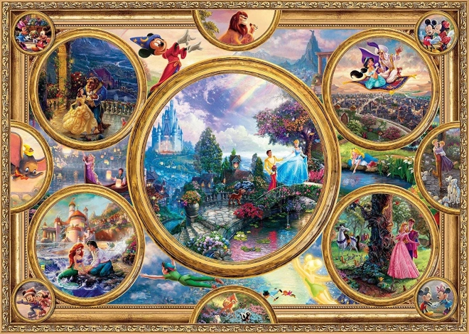 Παζλ SCHMIDT Disney κολάζ 2000 κομμάτια
