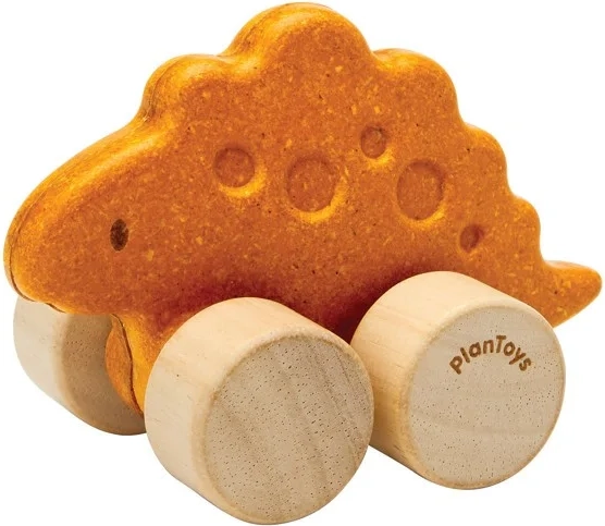 PlanToys δεινοσαυρικό αυτοκινητάκι stegosaurus - 1 τεμάχιο