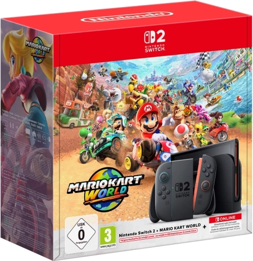 Nintendo Switch 2 με το παιχνίδι Mario Kart World και Nintendo Switch Online για 3 μήνες
