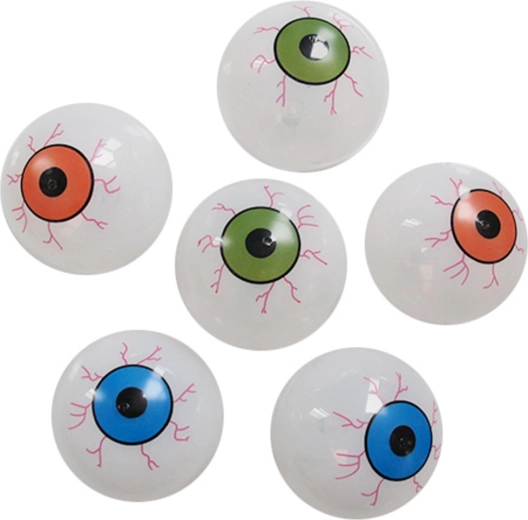 Αναπηδητική μπάλα (eyeball) 105 mm με φώτα LED