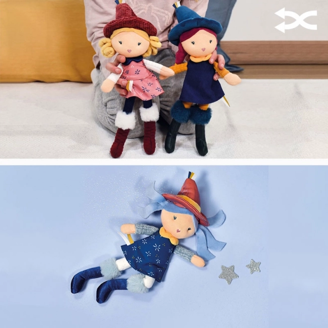 Doudou jolijou υφασμάτινη κούκλα μάγισσα 24 cm