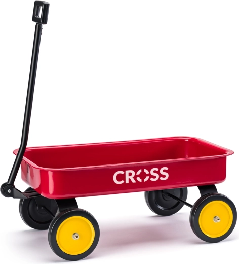 Μεταλλικό παιδικό καρότσι έλξης Cross