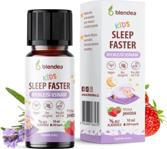 Blendea kids sleep faster σταγόνες για παιδιά 10 ml