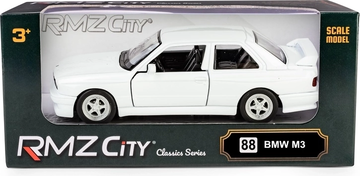 Μεταλλικό μοντέλο αυτοκινήτου RMZ City BMW M3 E30 1:32 λευκό