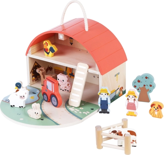 Ξύλινο αγροτικό σπιτάκι 2Kids Toys