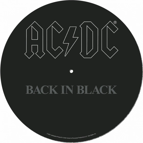 Υπόστρωμα για πικάπ AC/DC Back in Black