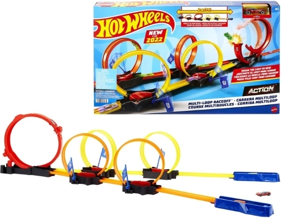 Πίστα αγώνων Hot Wheels με loop
