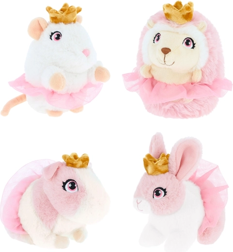 Λούτρινα ζωάκια ροζ 14 cm KEEL TOYS (4 είδη)