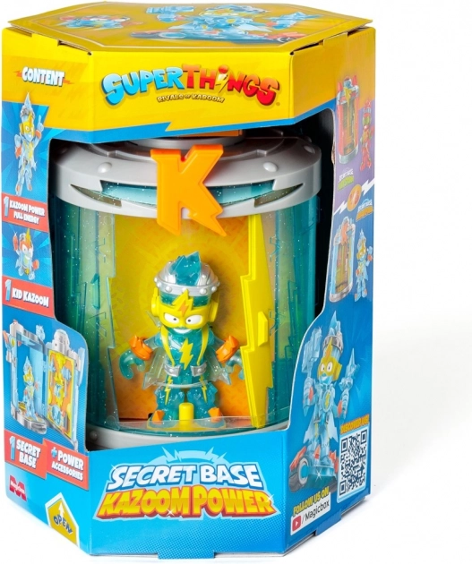 SuperThings Μυστική Βάση Kazoom Power