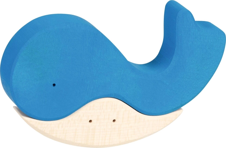 Ξύλινο παζλ When the whale found a friend - 1 τεμάχιο