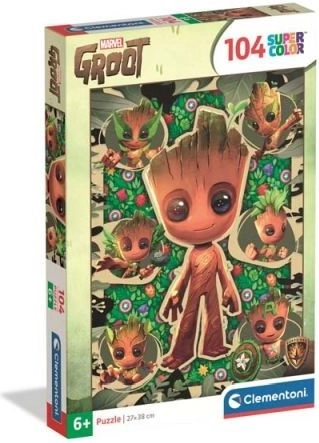 Παζλ Clementoni 104 κομμάτια Marvel Groot