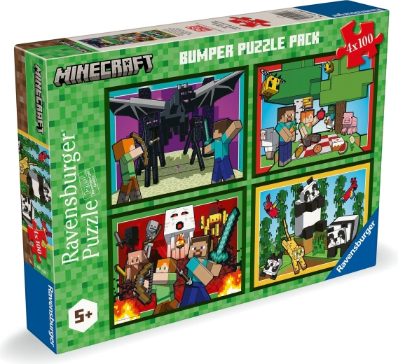 Παζλ Minecraft 4 x 100 κομμάτια