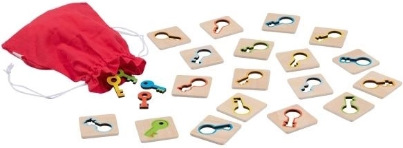 Αισθητηριακό παιχνίδι μνήμης Κλειδιά GOKI