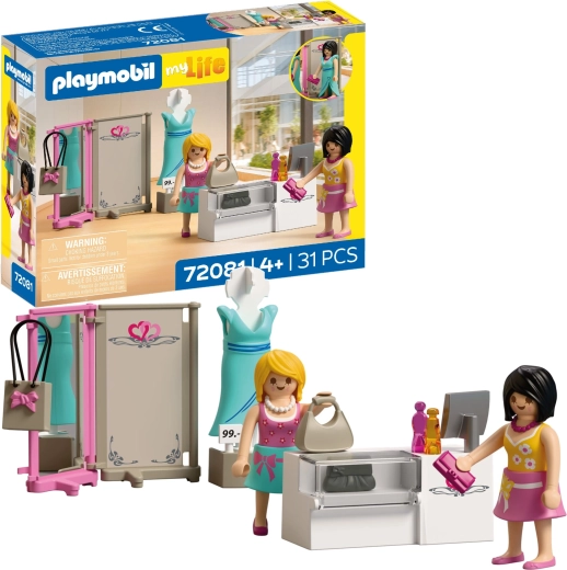 Playmobil My Life στούντιο μόδας – φιγούρες και αξεσουάρ, 31 τεμάχια