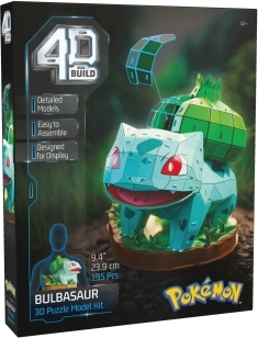 Pokémon 4D Build Bulbasaur – παζλ 3D