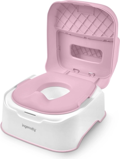 Ingenuity γιογιό 3σε1 Prepare to Potty Pink
