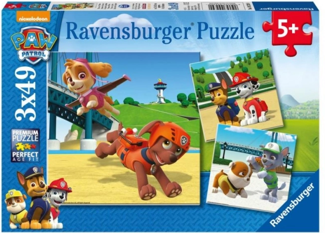 Παζλ Ravensburger Paw Patrol 3×49 κομμάτια