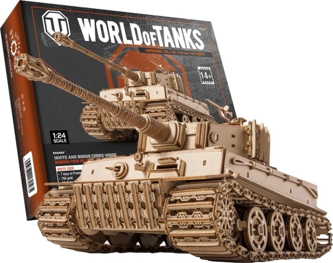 Little Story ξύλινο 3D παζλ World of Tanks Tiger M1