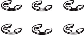 Ασφάλεια E-clip 4 mm για Voltage-Major - 1 τεμάχιο