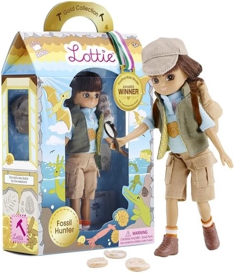 Κούκλα Lottie παλαιοντολόγος