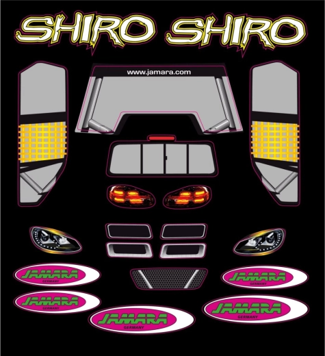 Διακοσμητικό φύλλο Shiro