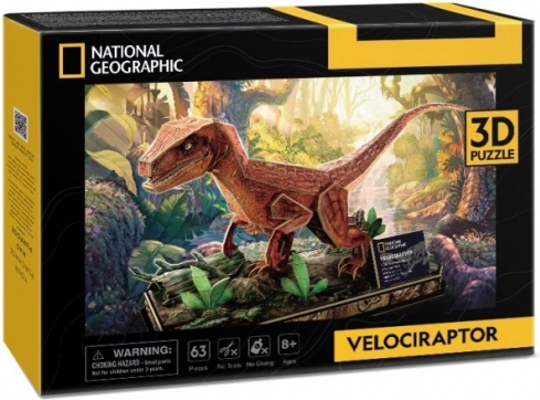 3D παζλ NATIONAL GEOGRAPHIC – velociraptor