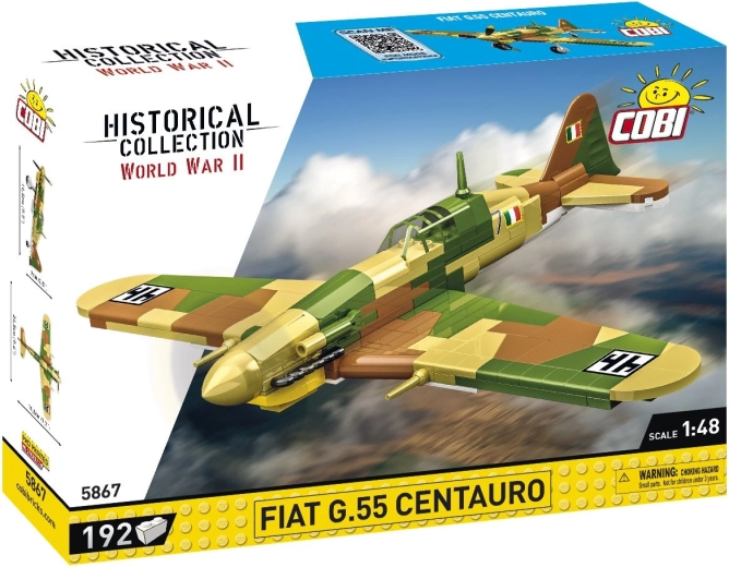 Cobi Historical Collection WWII Fiat G.55 Centauro 1:48 (192 κομμάτια) - 1 τεμάχιο