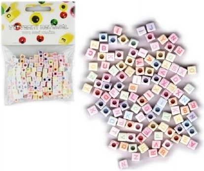Πλαστικές χάντρες αλφαβήτου 300 τεμ.