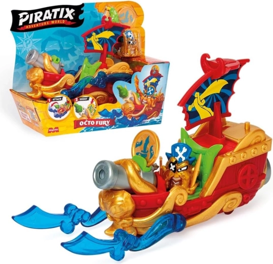 Magic Box Piratix πειρατικό πλοίο Octo Fury