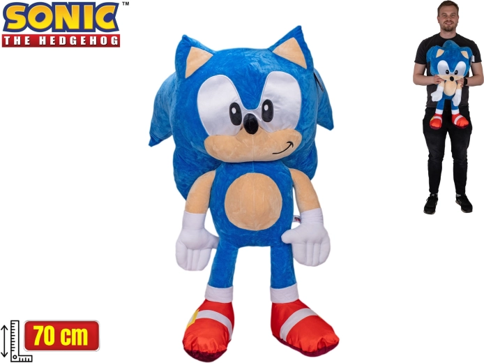 Λούτρινος σκαντζόχοιρος SONIC Classic 70 cm
