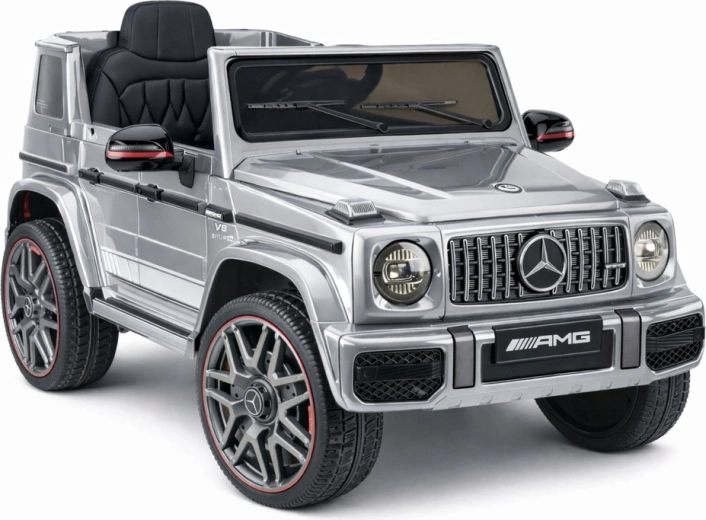 Παιδικό ηλεκτρικό αυτοκινητάκι Mercedes-AMG G 63 – Ασημί