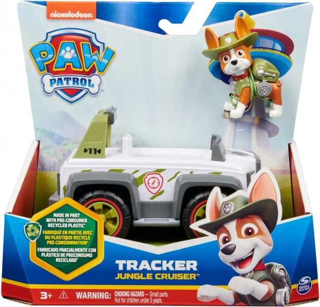 Paw Patrol Tracker Jungle Cruiser – όχημα με φιγούρα eco
