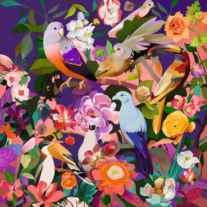 Ravensburger τετράγωνο παζλ Art & Soul: Παρατήρηση πουλιών 750 κομμάτια