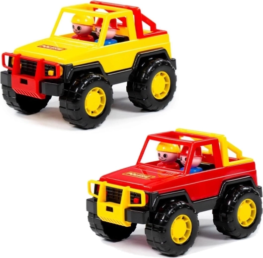 Cavallino αυτοκίνητο εκτός δρόμου Jeep Safari με φιγούρες