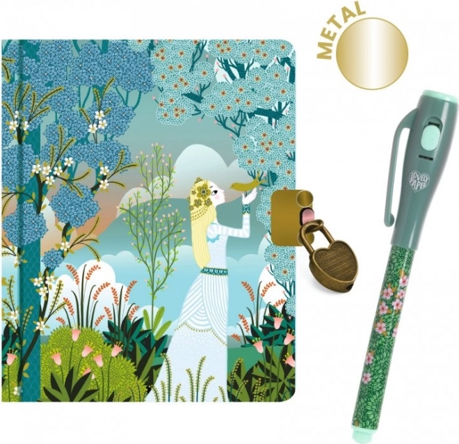 Μυστικό ημερολόγιο με μαγικό στυλό Charlotte από την Djeco