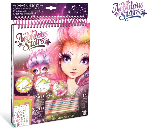Δημιουργικό sketchbook Nebulous Stars Petulia