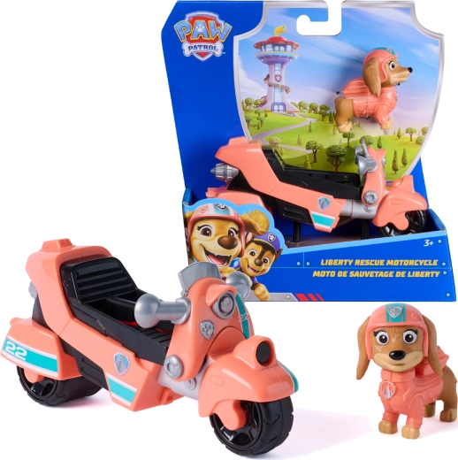 Paw Patrol Liberty σωστικό σκούτερ με φιγούρα