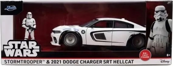 Jada Star Wars Dodge Charger R/T 1:24 με φιγούρα Stormtrooper