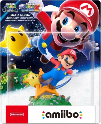 Φιγούρα Amiibo Super Mario Galaxy Mario και Luma