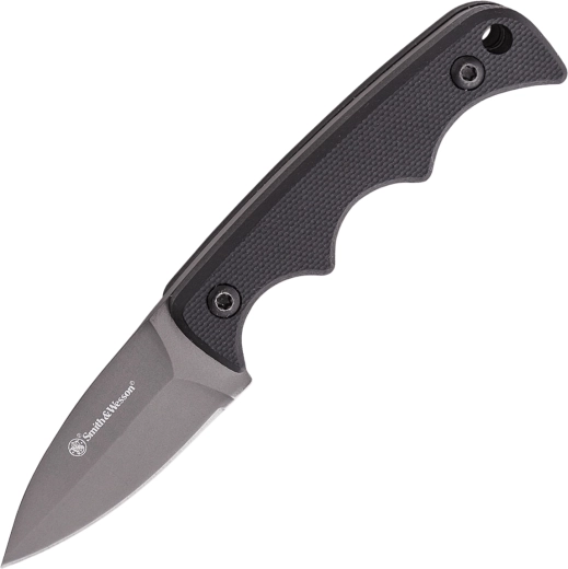 Smith & Wesson H.R.T. μαχαίρι λαιμού Spear Point 5 cm με επίστρωση νιτριδίου τιτανίου