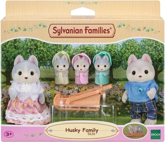 Οικογένεια χάσκι Sylvanian Families