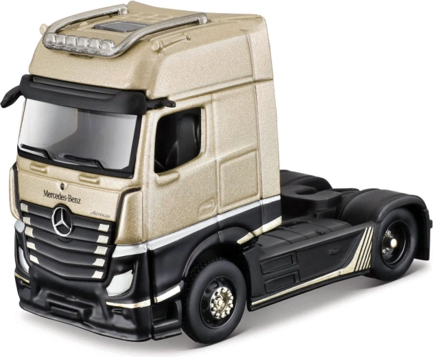 Maisto Mercedes-Benz Actros 1851 χρυσο-μαύρο 1:64