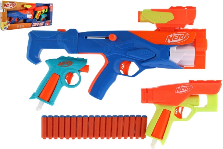 Nerf N Series Gear Up Pack σετ blaster - 3 τεμ.