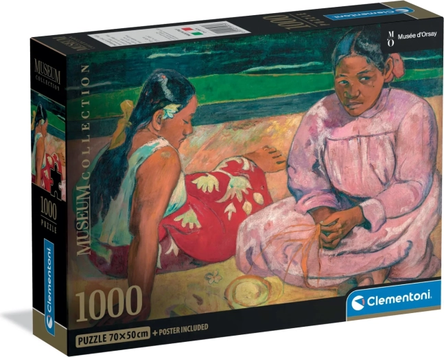 Παζλ Clementoni Museum Collection: Γυναίκες της Ταϊτής 1000 κομμάτια