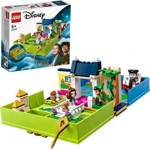 LEGO® Disney 43220 Πίτερ Παν και Γουέντι και το μαγικό βιβλίο περιπετειών τους
