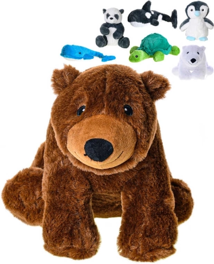 Λούτρινο ζωάκι Ecobuddies 25 cm - 1 τεμάχιο