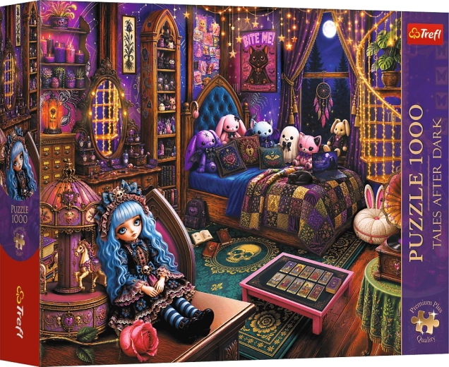Trefl Puzzle Premium Plus Tales After Dark: Γοτθική κούκλα 1000 κομματιών