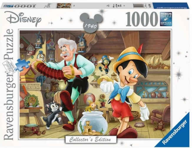 Παζλ Ravensburger Disney: Πινόκιο 1000 κομμάτια