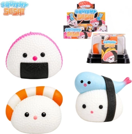 Kawaii squishy φίλος σούσι - 1 τεμάχιο